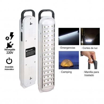 LUZ LAMPARA EMERGENCIA POWER LAB 7262
