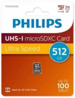 Memoria Philips Micro SD 512GB