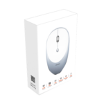 Mouse Meetion Inalam R600 Silver - Imagen 3