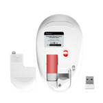 Mouse Meetion Inalam R600 Silver - Imagen 4