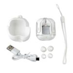 Audifonos Mlab Glass Crystal White - Imagen 3