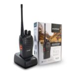 Walkie-talkie con base de carga