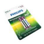 Pilas Philips AAA Recargables x2 - Imagen 2