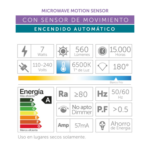 Ampolleta Led Sensor De Movimiento - Imagen 5