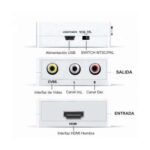 Conversor Hdmi a 3 Rca Birlink - Imagen 3