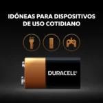 Bateria Duracell 9V Alcalina - Imagen 4
