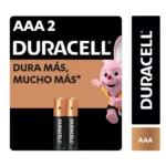 Pila Duracell AAA X 2 Alcalina - Imagen 3