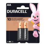 Pila Duracell AA X 2 Alcalina - Imagen 2
