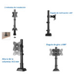 Soporte Para Monitor Polarland - Imagen 3