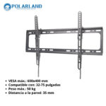 Soporte tv Inclinado Polarland tv 75″