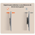 Soporte tv Inclinado Polarland tv 75″ - Imagen 6