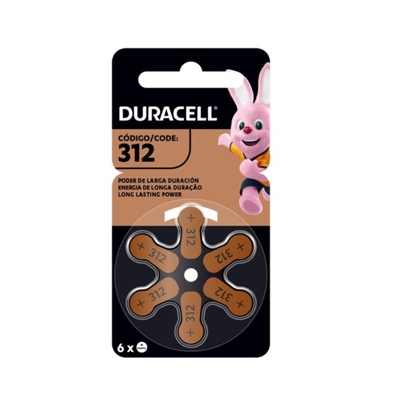 P312D6 pilas para audifonos duracell 312
