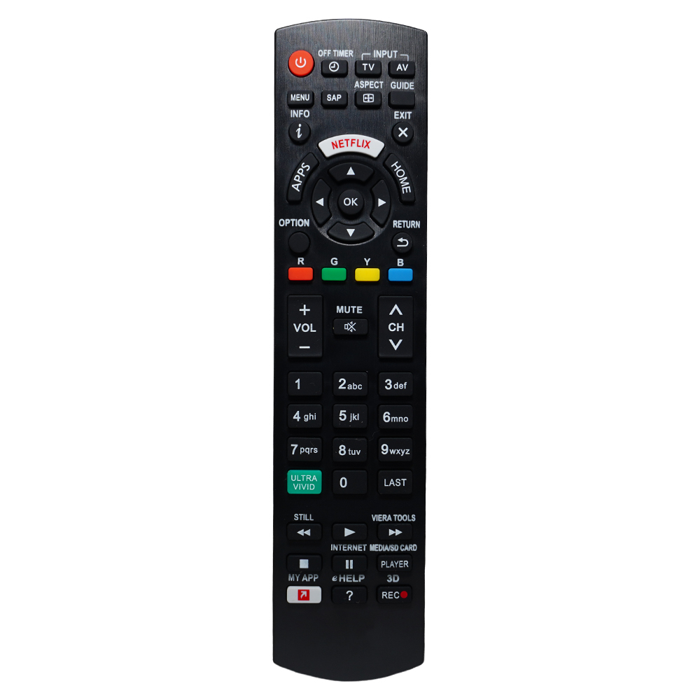 Control Remoto Panasonic Smart Tv Control Remoto Panasonic Smart TV – Repuesto para Televisores LED y LCD