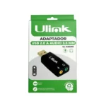 Adaptador Ulink USB 2.0 A Audio 3.5 mm - Imagen 2