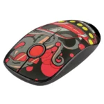 Mouse Trust Inalámbrico Sketch rojo