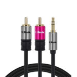 Cable de audio 3,5mm a 2 RCA de 1,8 m Estereo - Imagen 2