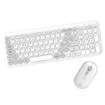 Teclado y Mouse Mlab Clicky Wireless