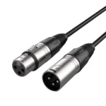 Cable Xlr Macho a Hembra De 20 Mts