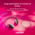 Audifonos Philips TAH2000 Ringo Negro - Imagen 7